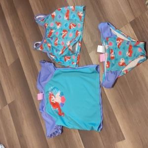 💞10 for $10💞 Disney little mermaid swimsuit size 4/5